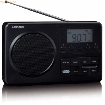 Abbildung von Lenco MPR 035BK schwarz