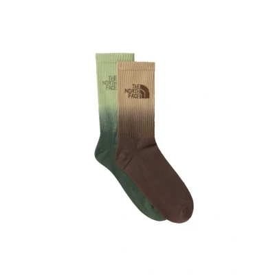 Abbildung von THE NORTH FACE NF0A8CMSBO2 EVERYDAY CREW SOCK DIP DYE 2P Socks Herren Khaki Stone/Smokey Brow Größe L