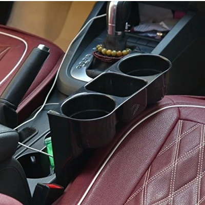Abbildung von KFZ Getränkehalter Becherhalter Ablagefach Cup Holder Stauraum Dosenhalter Kaffeehalter Flaschenhalter Organizer Auto PKW LKW für Mittelkonsole, Rücksitz