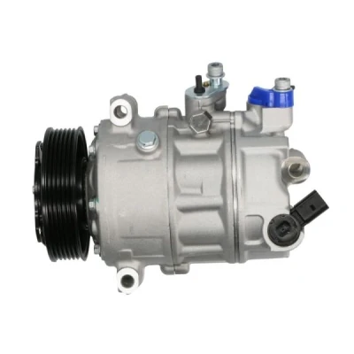Abbildung von THERMOTEC KTT090413 Kompressor PXE16 12 PAG 46 YF R 134a VOLKSWAGEN: Sharan II, Jetta 4, Multivan 6, SEAT: Alhambra II