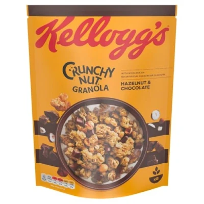 Abbildung von Kellogg&#039;s Crunchy Nut Glorious Oat Granola Hazelnut &amp; Chocolate 380g
