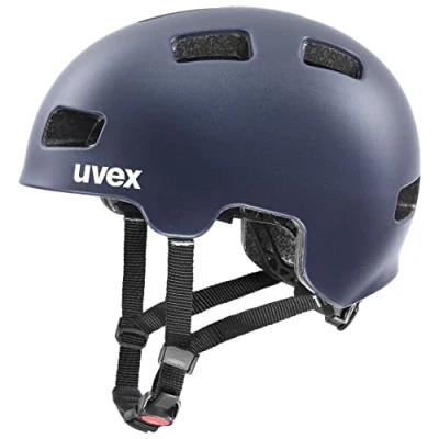 Abbildung von uvex hlmt 4 cc leichter Fahrradhelm für Kinder individuelle Größenanpassung optimierte Belüftung deep space matt 51 55 cm