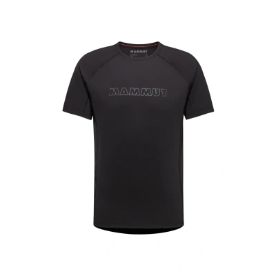 Abbildung von Mammut Selun FL LOGO Sport Tshirt, Herren, Größe: Small, Black