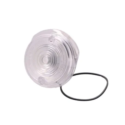 Abbildung von 2EXTREME Blinkerglas vorn 80mm weiß kompatibel für SIMSON S 50 51 70 1975 1990 2Takt 3 4 Gang Mofa Moped