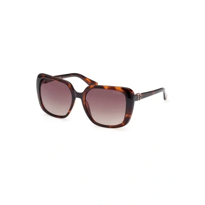 Abbildung von Guess Sonnenbrille, Damen, Größe: 58, Dark havana