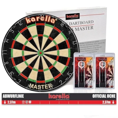 Abbildung von Karella Dartboard Master SET