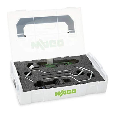 Abbildung von WAGO Kabelmesserset in L BOXX 206 1400 Abisolierbereich Ø 4 mm bis 70 / 0.16&quot; 2.75&quot;; inkl. 5 Wechselbügel für intelligentes Wechselbügelsystem