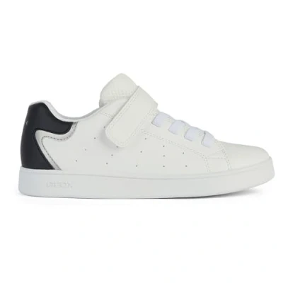 Abbildung von Geox J ECLYPER Boy A Sneaker, White/Black, 34 EU