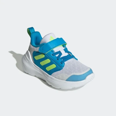 Abbildung von adidas Performance Tensaur RUN Unisex Laufschuh Straße für Kinder, Größe: 35, Dash grey/lucid lemon/solar blue Schuhe