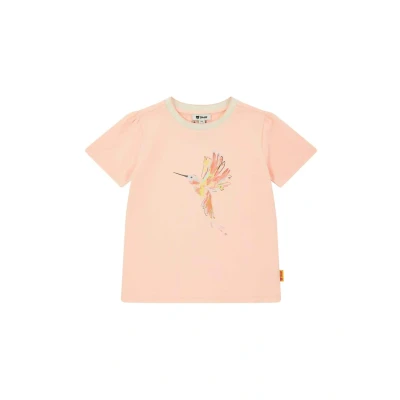 Abbildung von Steiff Tshirt print für Kinder, Größe: 110, Peach melba
