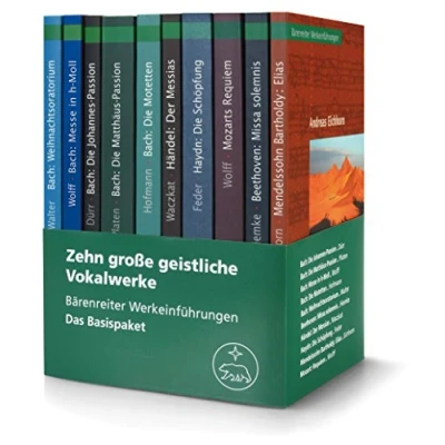Abbildung von Zehn große geistliche Vokalwerke: Bärenreiter Werkeinführungen. Das Basispaket
