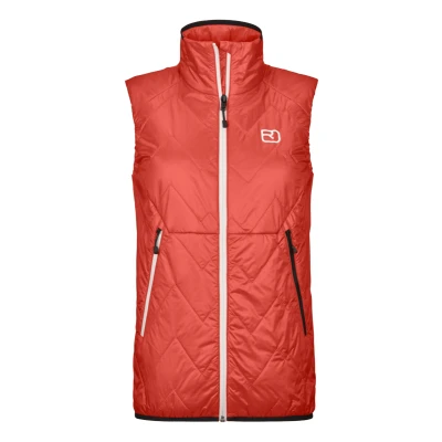Abbildung von Ortovox Women Swisswool Piz Vial Vest Coral Größe L