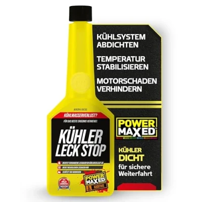 Abbildung von Kühler Leck Stop Kühlerdichtmittel für undichte Kühlsysteme Das bewährte Kühlerdicht von PowerMaxed 325ml