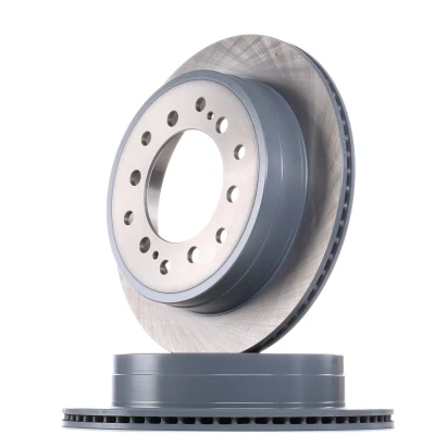 Abbildung von FEBI BILSTEIN 108393 Bremsscheibe Hinterachse 312 18 6 139,7 innenbelüftet beschichtet TOYOTA: Land Cruiser Prado 120, 90