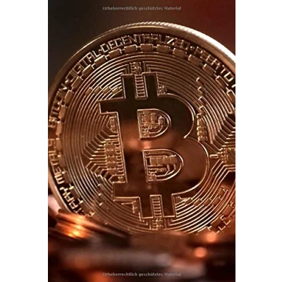 Abbildung von Bitcoin: Notizbuch Notizheft Schreibblock Tagebuch mit 120 linierten Seiten, auch als Geschenkidee Softcover Größe ca. A5 (6x9“) BTC Krypto Crypto