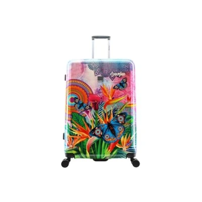 Abbildung von Saxoline Blue Unisex Koffer Butterfly Nature