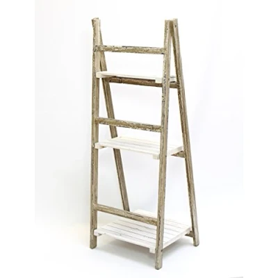 Abbildung von Frank Flechtwaren Regal, Klappregal Shabby
