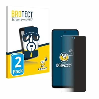 Abbildung von BROTECT (2 Stück Anti Spy Blickschutzfolie für HMD Pulse Pro Privacy Screen Protector [Displayschutz Folie, Sichtschutz, Blaulichtfilter]