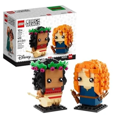 Abbildung von LEGO Brickheadz Vaiana und Merida
