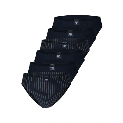 Abbildung von Ceceba Slip auch Übergrößen Baumwolle 6er Pack (Navy/Mehrfarbig, 5XL)