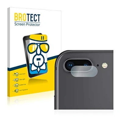 Abbildung von BROTECT Schutzglas für Apple iPhone 8 Plus (NUR Kameraschutz) Schutzfolie Panzer Folie Glas [Extrem Kratzfest 9H, Anti Fingerprint,