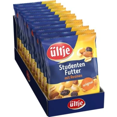 Abbildung von ültje Studentenfutter original, 12er Pack (12 x 200 g)
