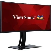 Abbildung von Viewsonic ColorPro VP3881A 95,3 cm (38 Zoll) Fotografen Monitor mit Kalibrierfunktion (WQHD,IPS Panel,HDR 400, USB C, HDMI 2.0, DP, Höhenverstellbar, 5 Jahre Austauschservice) Schwarz