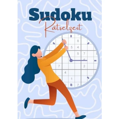 Abbildung von Sudoku Rätselzeit: 100 knifflige mit großer Schrift für Erwachsene und Senioren