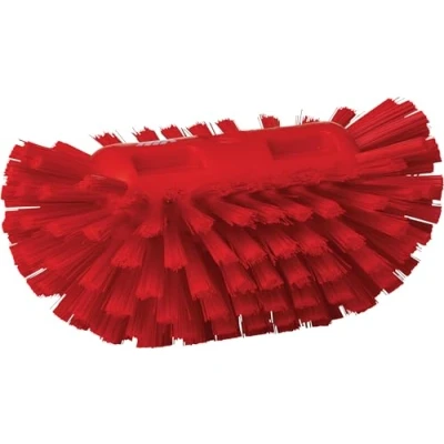 Abbildung von Vikan 70374 Polyester Bristle Hand Held Tank Brush, 8&quot;, Red