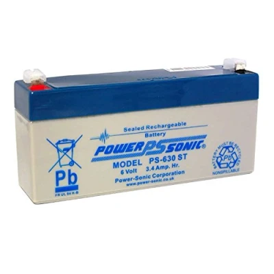Abbildung von Akku kompatibel UB634 6V 3,4Ah D5732 AGM Blei Accu Batterie wiederaufladbar