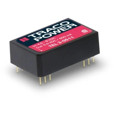 Abbildung von TracoPower TEL 3 2411 DC/DC Wandler, Print 24 V/DC 5 600mA 3W Anzahl Ausgänge: 1 x Inhalt 1St.