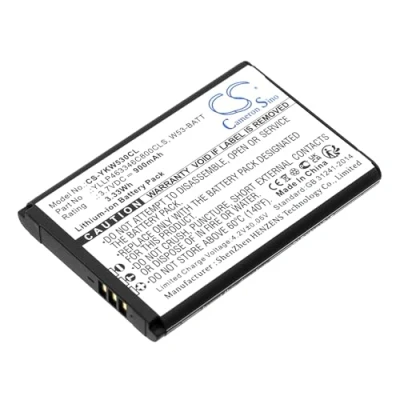 Abbildung von TECHTEK akku Kompatibel mit [Yealink] W53, W53h, W53P, W73, W73H, W73P Ersetzt W53 BATT, für YLLP463346C800CLS, YLLP523446C1010CTM