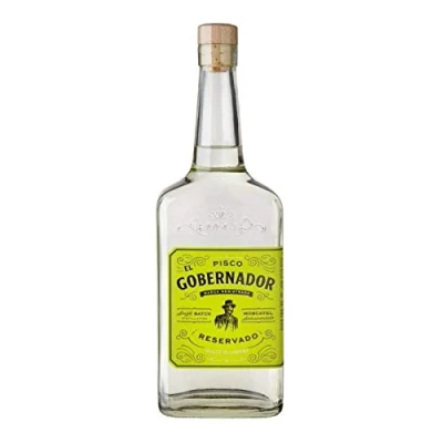Abbildung von EL GOBERNADOR Pisco (1x 0,7l) die Fruchtigkeit Südamerikas chilenischer aus dem Limarí Tal 70cl mit 40% vol.