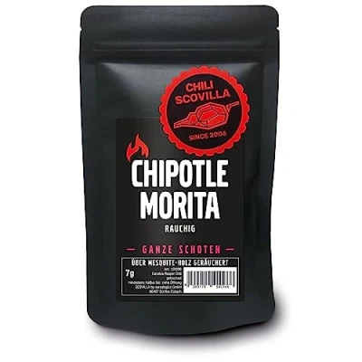Abbildung von CHILI SCOVILLA Chipotle Morita Schoten im SealPack, 7g