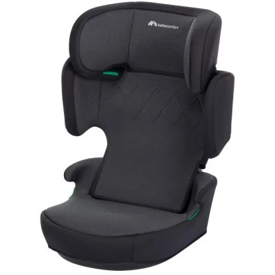 Abbildung von Bebeconfort Road Safe i Size Sitzerhöhung, Kindersitz, Installation mit Sicherheitsgurt, ab 3,5 Jahre bis zu 12 Jahren, 15 36 kg, 100 150 cm, Tinted Black