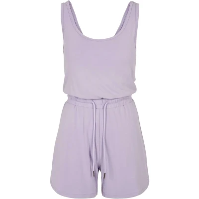 Abbildung von Urban Classics Ladies Short Sleeveless Modal Jumpsuit Jumpsuit, Damen, Größe: 4XL, Lilac