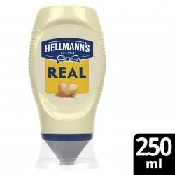 Abbildung von Hellmann&#039;s Real Salat Mayo leckere Mayonnaise mit Freilandeiern 250 ml 1 Stück