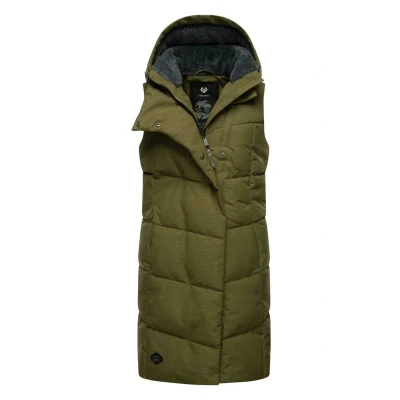 Abbildung von Ragwear Pavla Weste, Damen, Größe: XS, Light olive