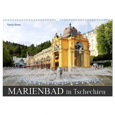 Abbildung von Marienbad in Tschechien (Wandkalender 2025 DIN A3 quer), CALVENDO Monatskalender