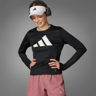 Abbildung von adidas Performance RUN IT Langarmshirt, Damen, Größe: XL, Black