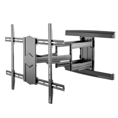 Abbildung von mywall HP45L Vollbewegliche Wandhalterung für LCD TV 42“ 100“ 107 254 cm 70 kg Große Schwere Curved TV‘s Schwenkbar Drehbar Neigbar Eckenmontage 20 Jahre Garantie