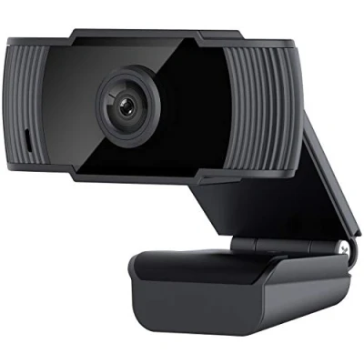 Abbildung von Somikon PC Kamera: Full HD USB Webcam mit Mikrofon, für und Mac, 1080p, 30 fps (Webcamera, Laptop, Videokonferenz)