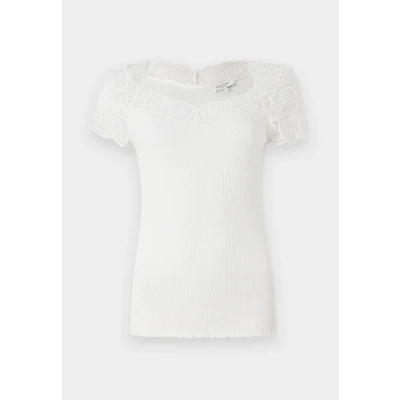 Abbildung von Rosemunde Beatha CAP Sleeve Tshirt basic, Damen, Größe: XS, New white