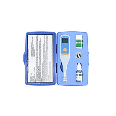 Abbildung von Apera Instruments SX610 pH Meter (pH ±0,1 Genauigkeit, Messbereich 0 14, Temperaturanzeige, wasserfest, kompakt)
