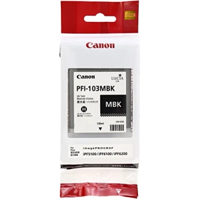 Abbildung von Canon PFI 103MBK Mattschwarz Druckerpatrone