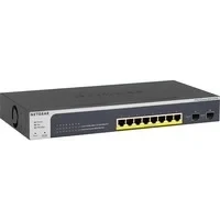 Abbildung von NETGEAR GS510TPP 10 Port Gigabit Ethernet LAN PoE Switch Smart (Netzwerk Managed mit 8x PoE+ 190W, 2x 1G SFP, Desktop oder 19 Zoll Rack Montage, ProSAFE Lifetime Garantie)