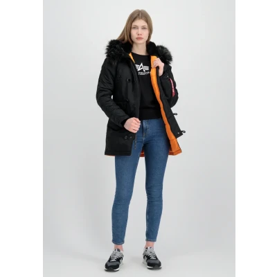 Abbildung von Alpha Industries N3B VF 59 Wmn Winterjacke für Damen Black/Black