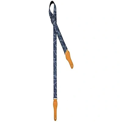 Abbildung von Ortega Guitars Ukulele Gurt Verstellbar Spring Series Baumwolle, Blau (OCS 350U)