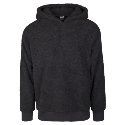 Abbildung von Urban Classics Fleecepullover, Herren, Größe: 4XL, Black