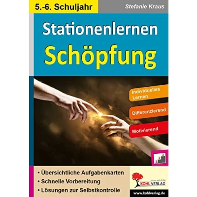 Abbildung von Stationenlernen Schöpfung / Klasse 5 6: Kopiervorlagen mit drei Niveaustufen im 5. 6. Schuljahr